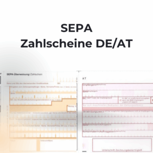 SEPA-Zahlscheine