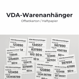 VDA-Warenanhänger